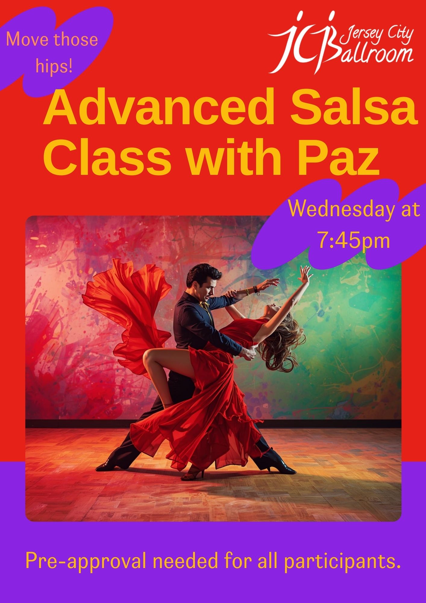 Advanced Salsa Group Dance Class