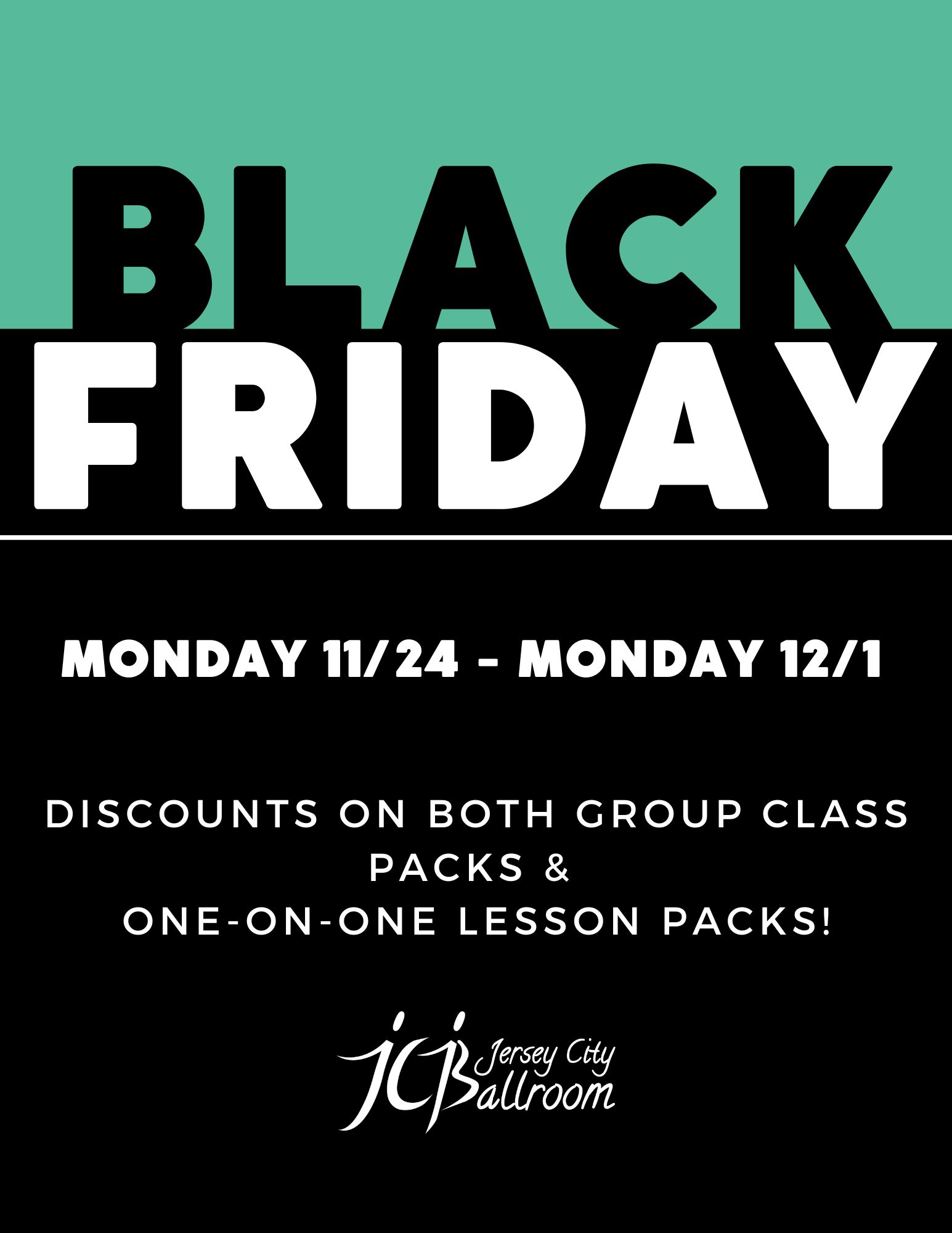 Jersey City Ballroom - Black Friday Deals!