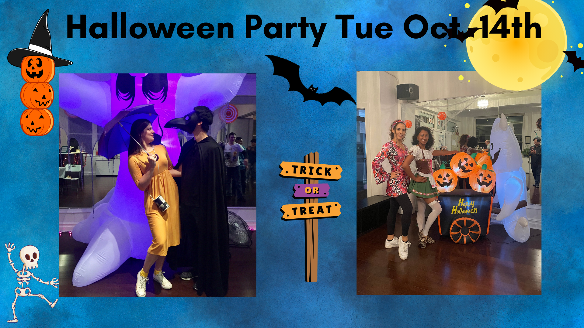 Halloween Open House Dance Party - Jersey City Ballroom