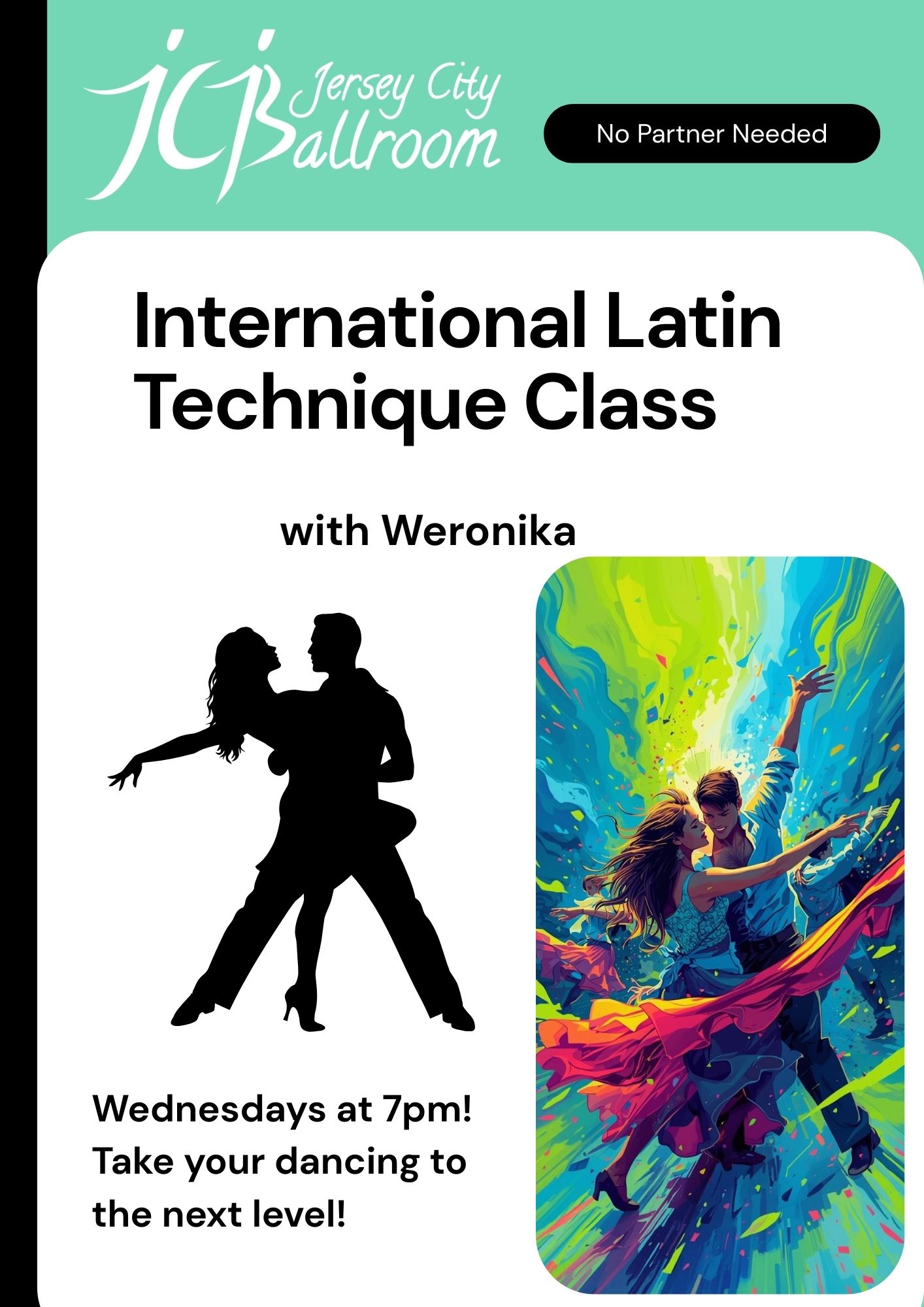 International Latin Technique Group Dance Class